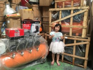 Máy nén khí Lucky không dầu 180L 4Hp
