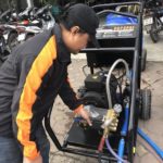 Máy rửa xe Lutian 15KW model QK3521C Máy rửa xe Lutian 15KW model QK3521C